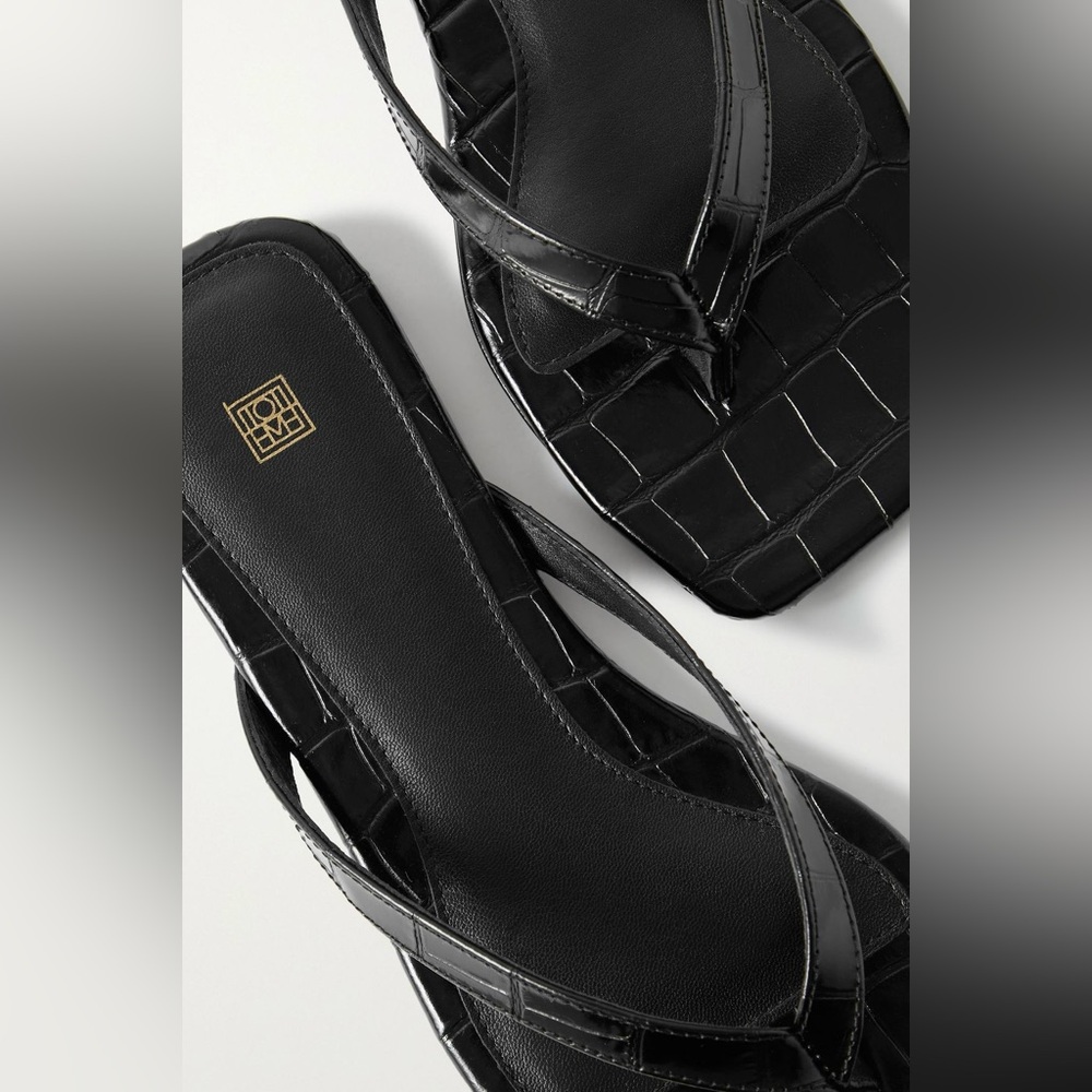 Toteme Croc Sandals - Picture 3 of 6